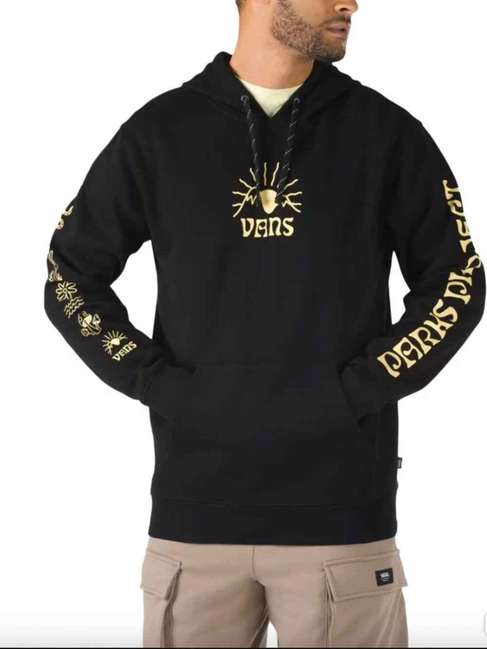 Vans x Parks Project Iconic Pullover Hoodie Black